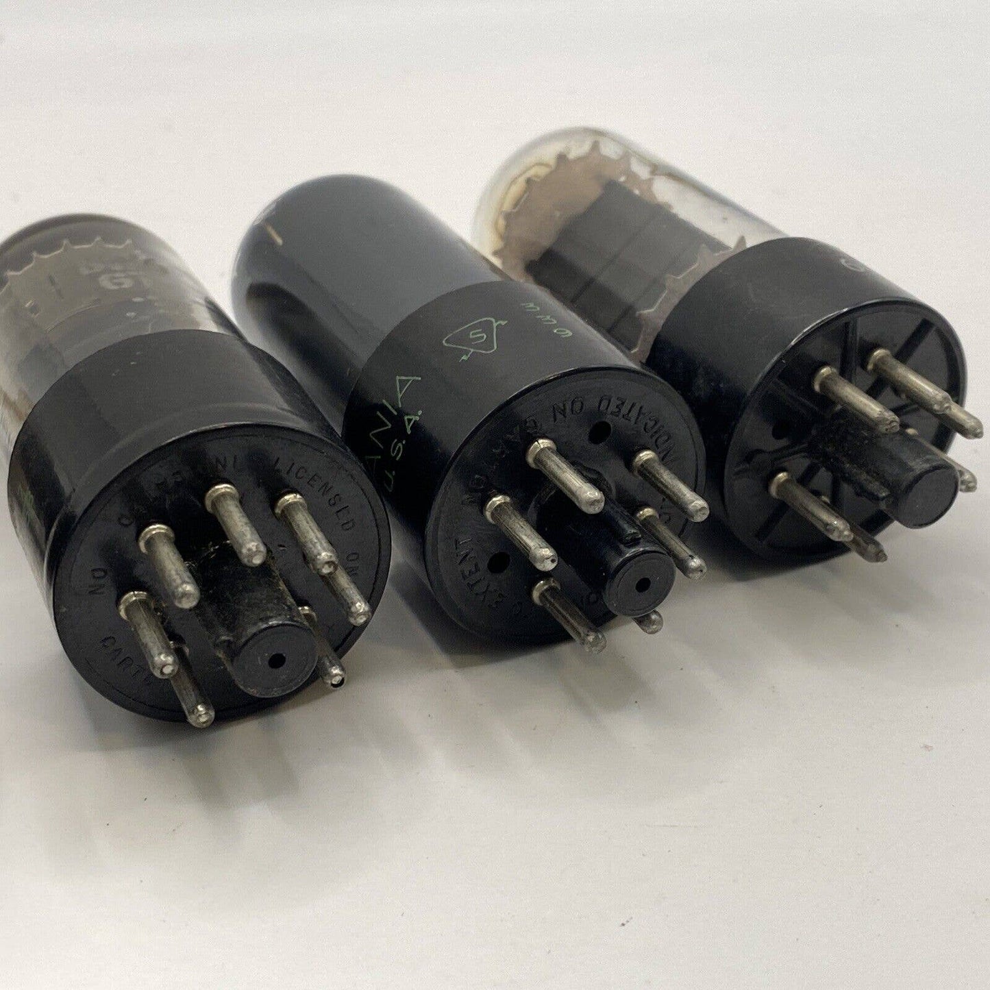 6W6 GT - AUDIO GUITAR AMPLIFIER HAM RADIO TV tube - LOT of 5 TESTED W PHOTOS!