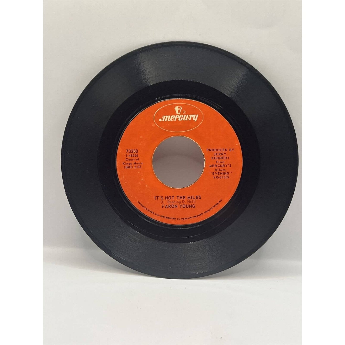 FARON YOUNG Its Four in the Morning/Its Not the Miles 45 Vinyl Mercury Records