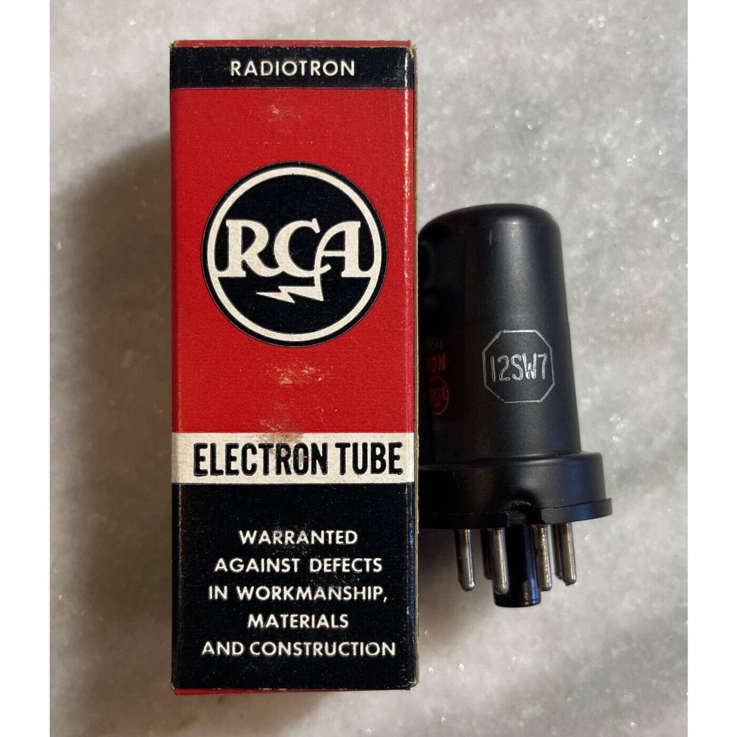 RCA TV RADIO ELECTRON TUBES 12SW7 NOS Amplifier Radio Valve