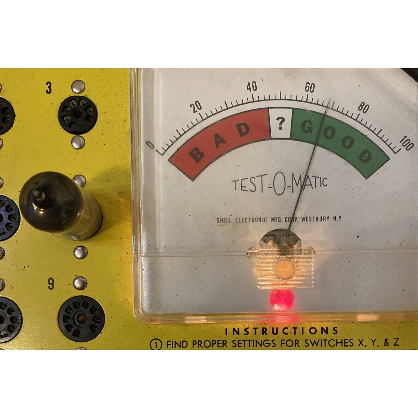 Vintage Tung-Sol Electron/ Vacuum Tube 6CN7 w/ Box TESTED With Photos!