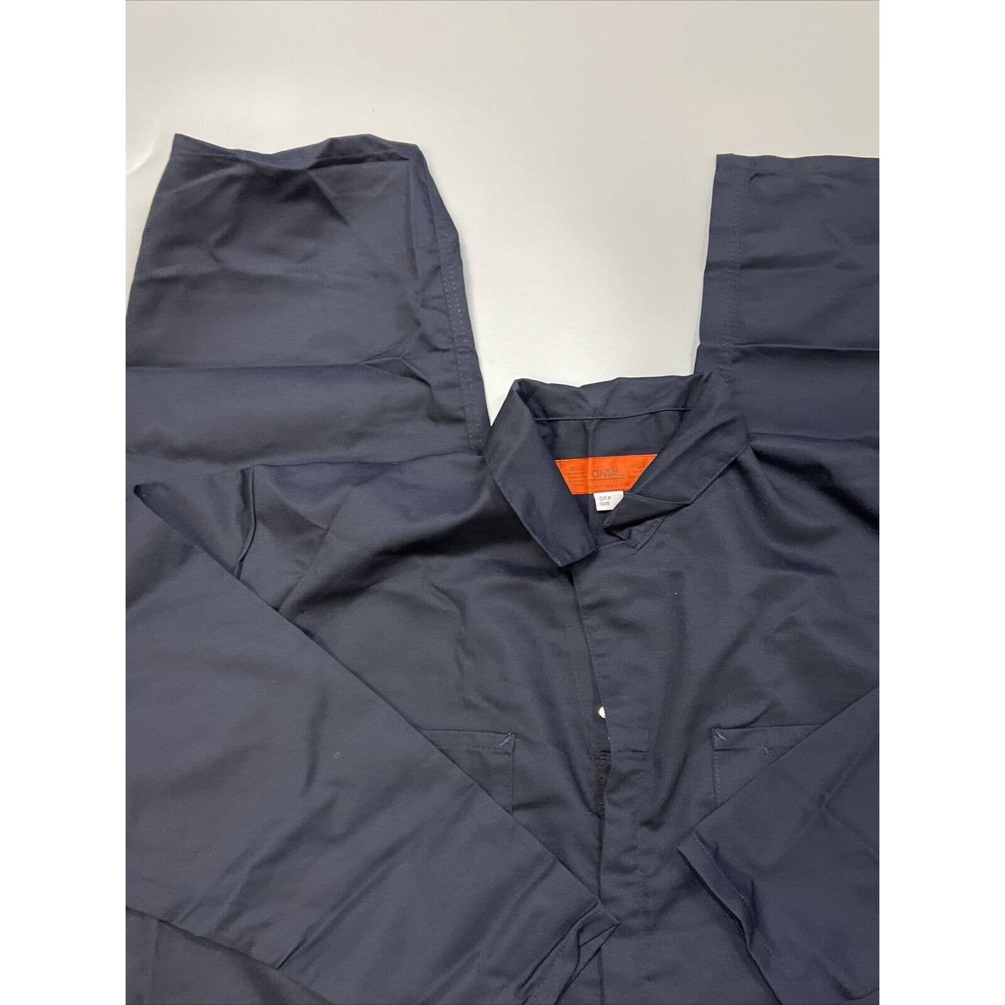 CINTAS Men's Navy Blue Zip Front Coverall 912-20 RN 17910 52 RG Michael Myers