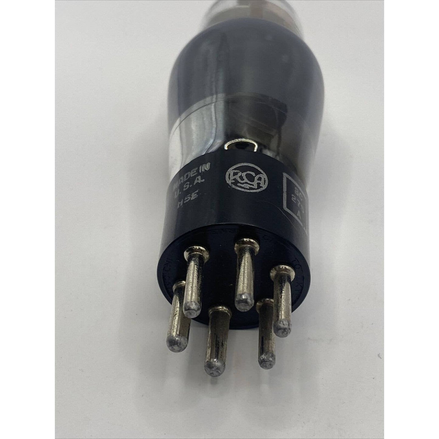 Vintage RCA - JAN CRC 6C6 CV585 Vacuum Tube - Amplifier - Radio Valve - TESTED!