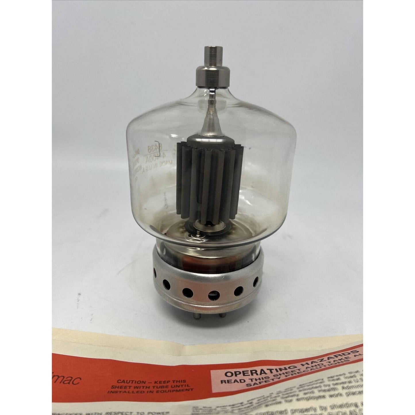 Varian Eimac 4-400A Made in USA 8438 Tube Ham Radio Transceiver Amp Amplifier