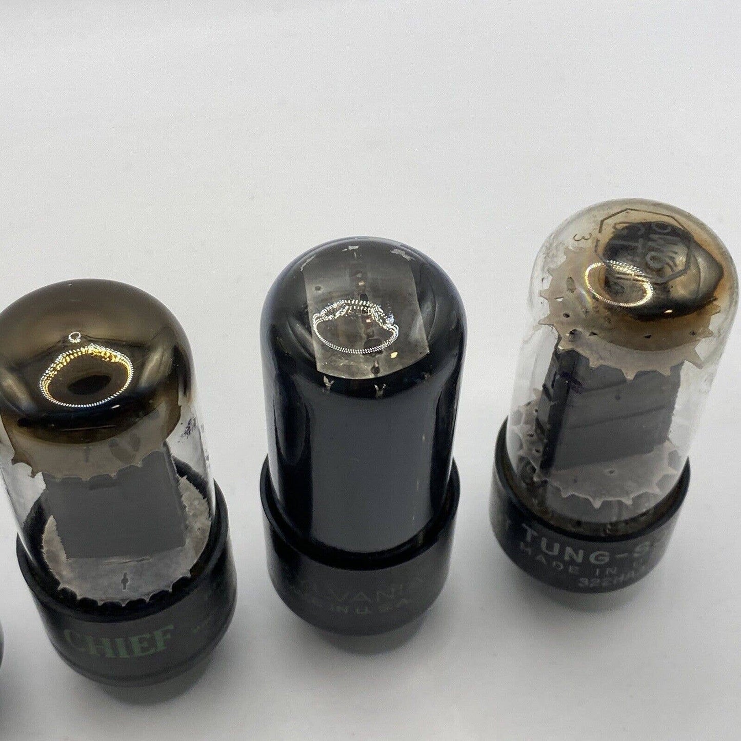 6W6 GT - AUDIO GUITAR AMPLIFIER HAM RADIO TV tube - LOT of 5 TESTED W PHOTOS!