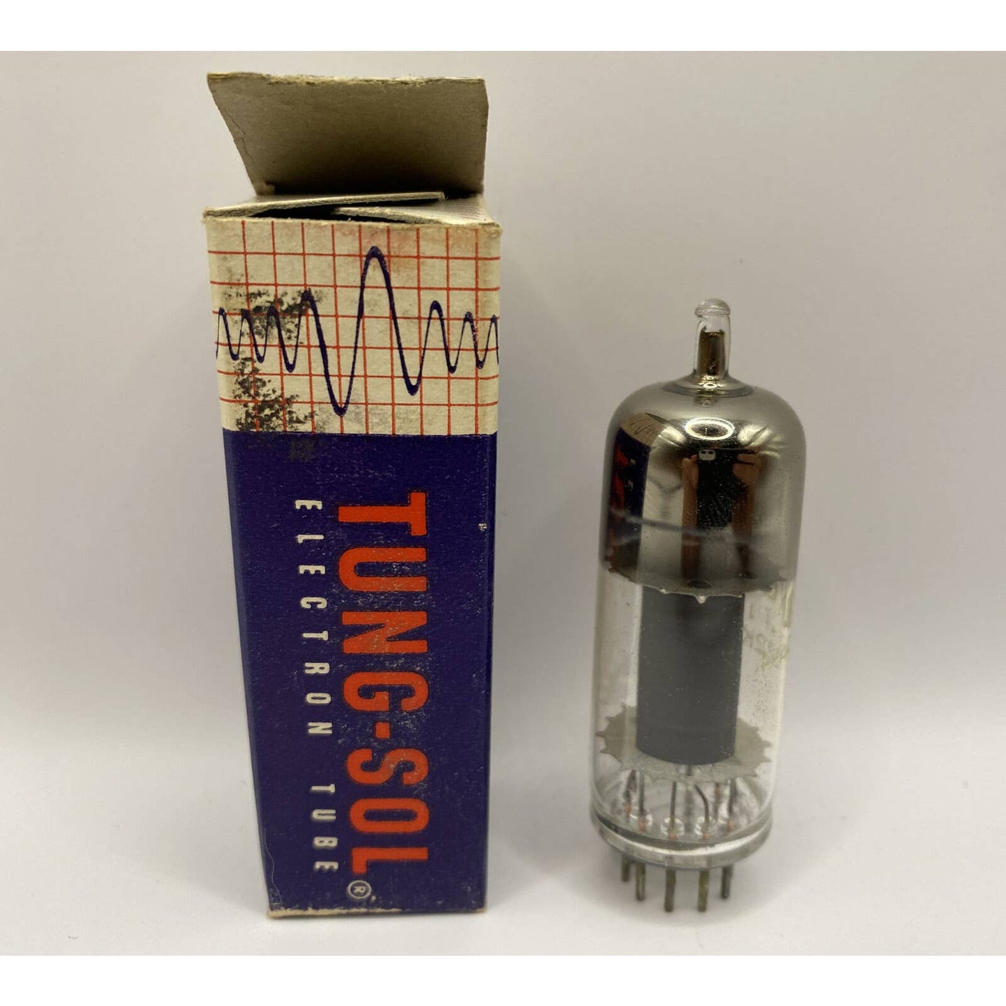 Vintage Tung-Sol Electron/ Vacuum Tube 6BU8 w/ Box TESTED With Photos!