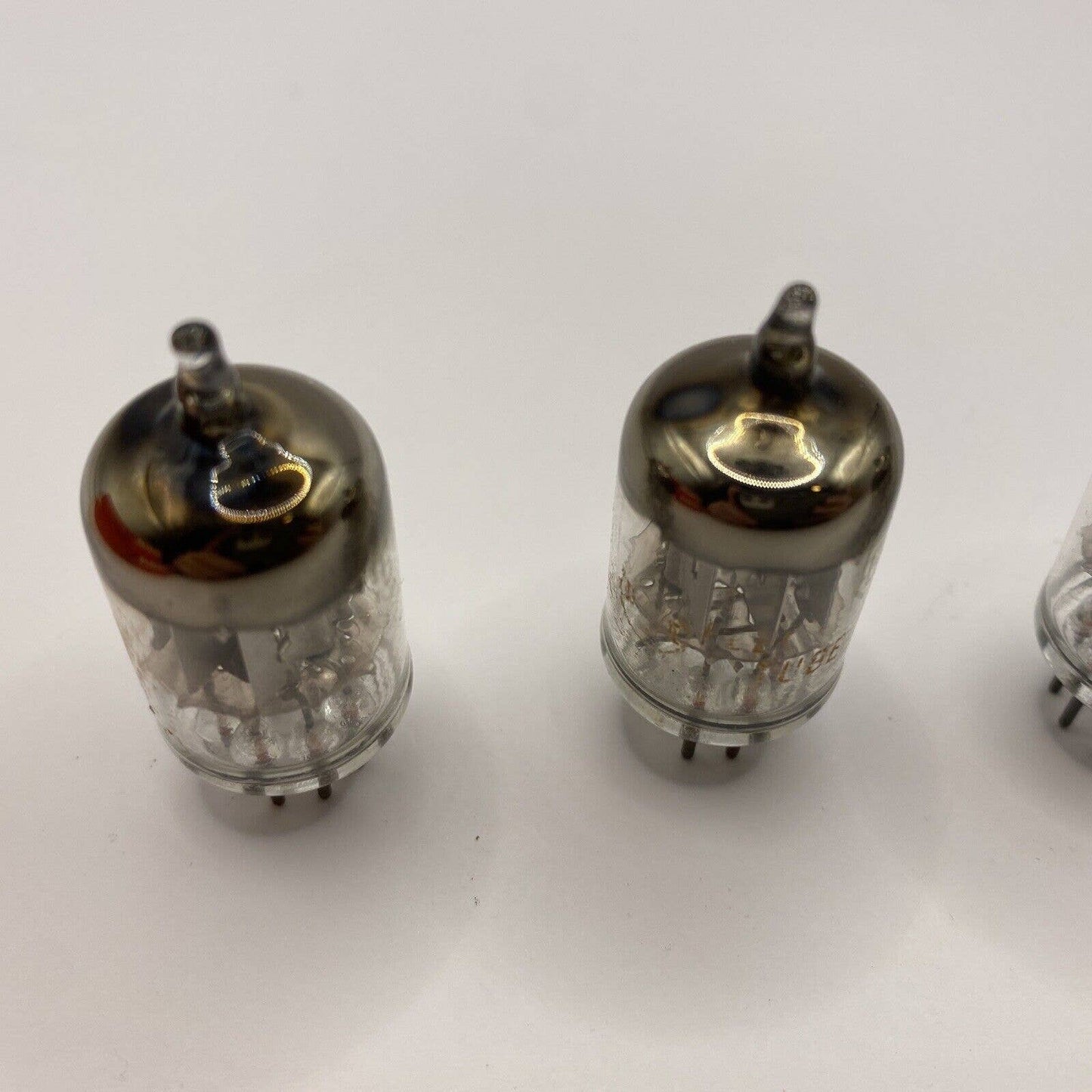 6AL5 -4 RCA Vacuum Tubes - Amp - Amplifier - Ham Radio Valves - Tested W Photos!