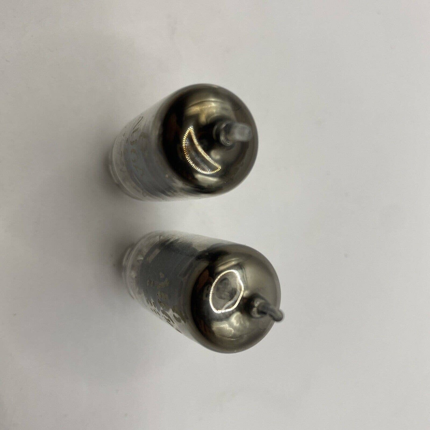 2 6AU6A vacuum tube GE Amp Ham Radio - pentode - Close Match Pair Tested W Photo