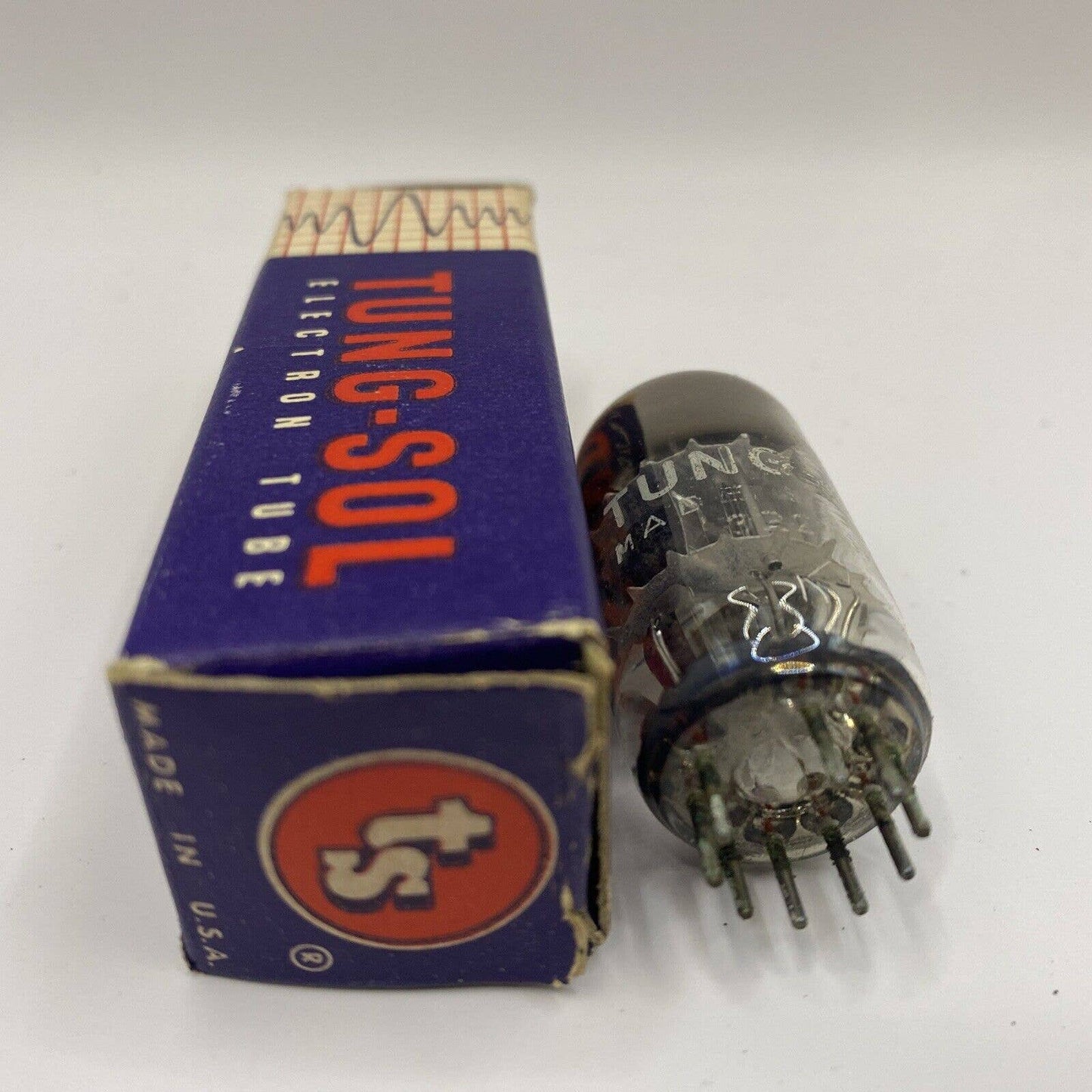 Vintage Tung-Sol Electron/ Vacuum Tube 6BW8 w/ Box TESTED With Photos!