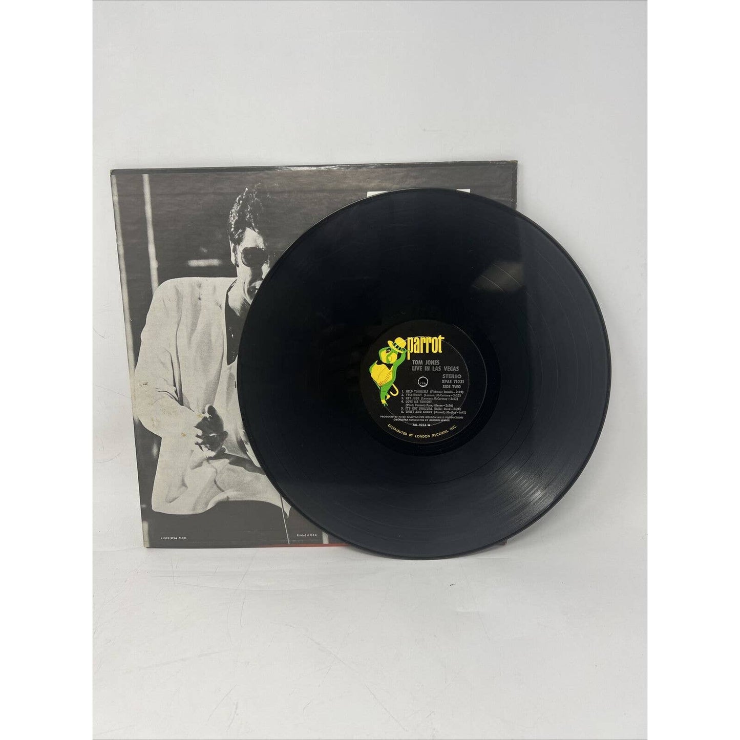Tom Jones Live In Las Vegas At The Flamingo 1969 XPAS-71031 Vinyl 12'' Record