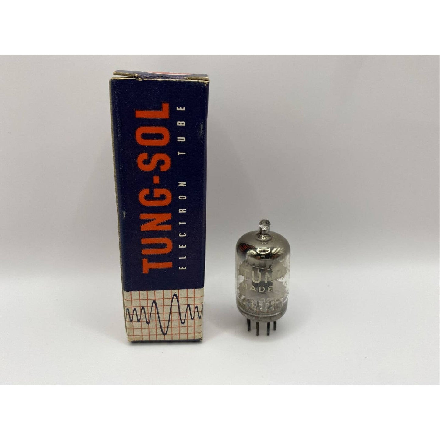 Vintage Tung-Sol Electron/ Vacuum Tube 2AF4A w/ Box TESTED With Photos!