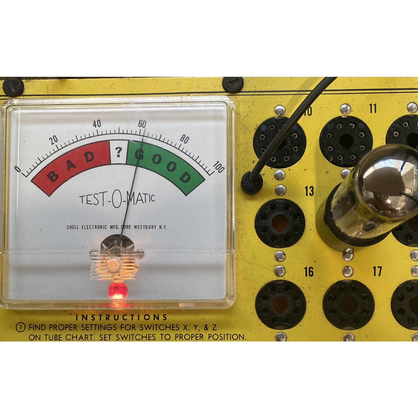 6BL7GTA Audio Vacuum Tube Tested With Photos Super Airline Wards