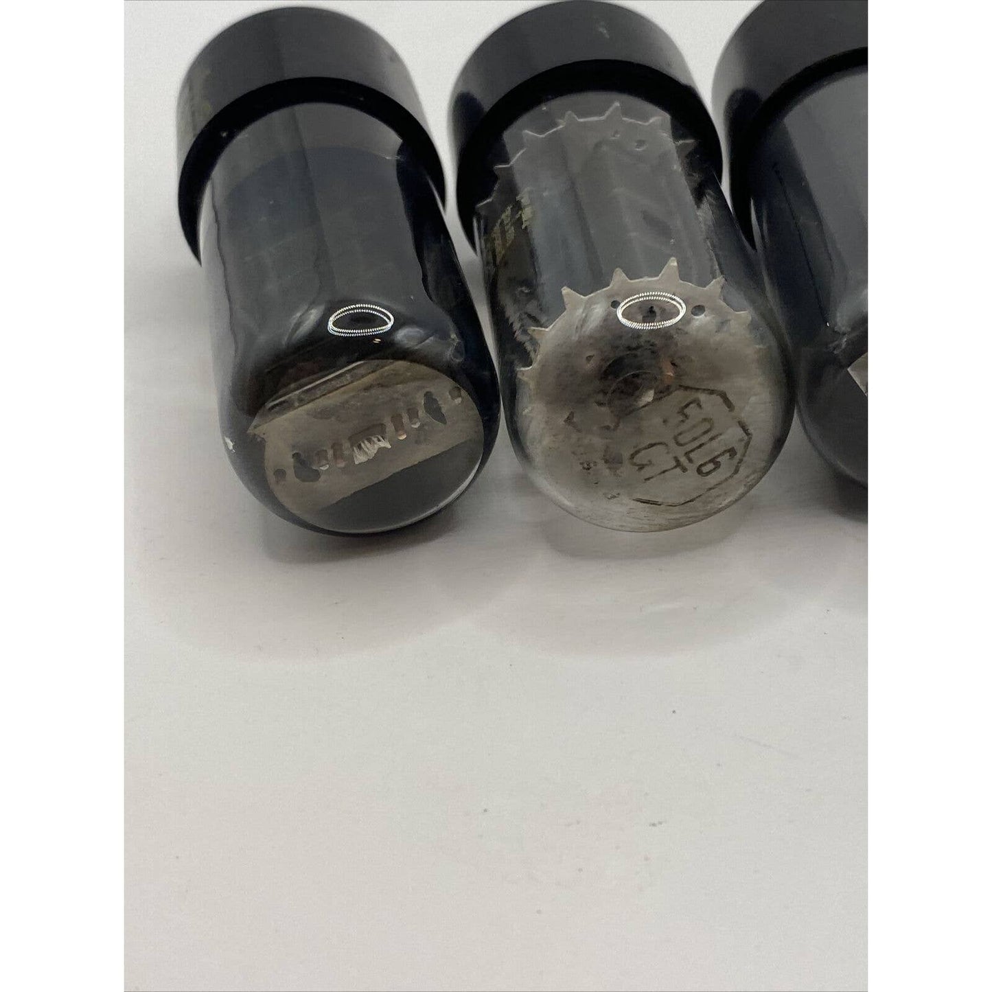 4 Vacuum Tubes 50L6/GT Cunningham Sylvania Chief + Vintage USA Electron Tubes 4!