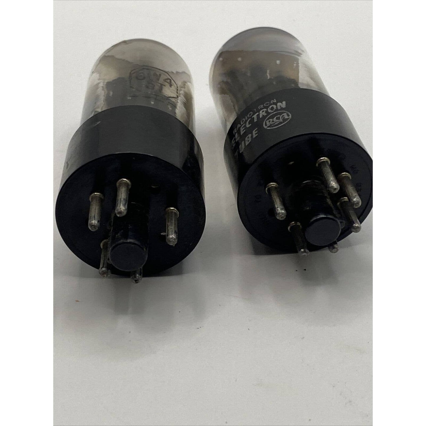 6W4GT x 2 - RCA Vacuum Tubes Amplifier - Ham Radio Valves - TESTED STRONG!