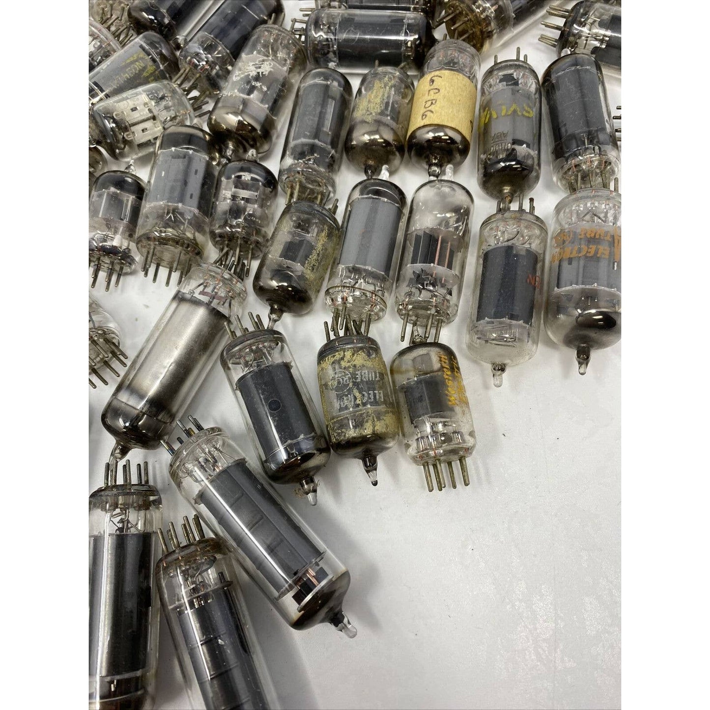 Vacuum Tube Art Various Models Vintage Lot of 120 Steam Punk Art PLZ READ!