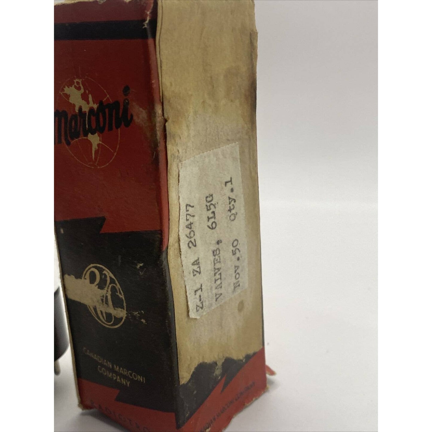Vintage NOS Marconi 6L5G Vacuum Tube - Power Amp Tube - Radio Tube - Rare!