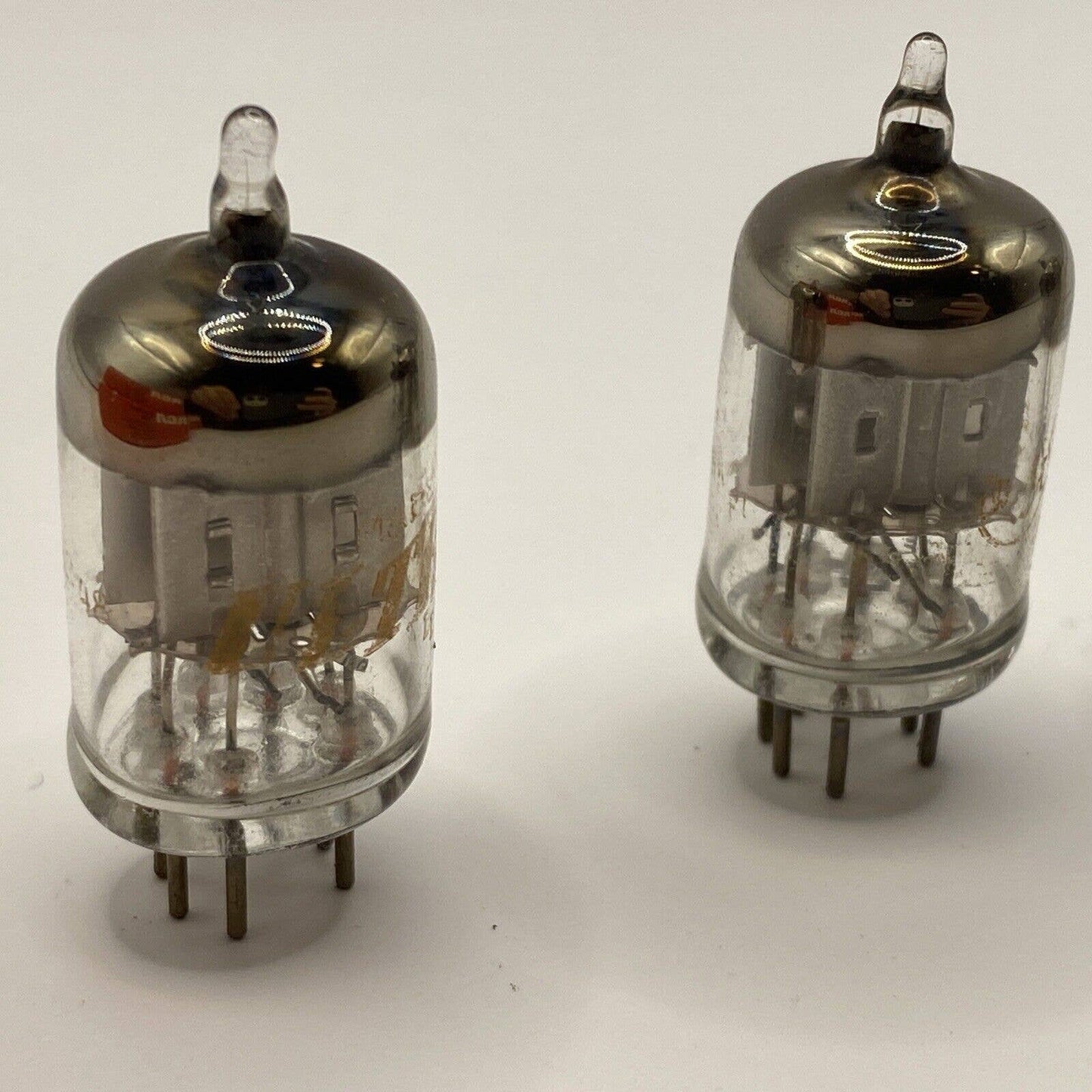 6AL5 -4 RCA Vacuum Tubes - Amp - Amplifier - Ham Radio Valves - Tested W Photos!