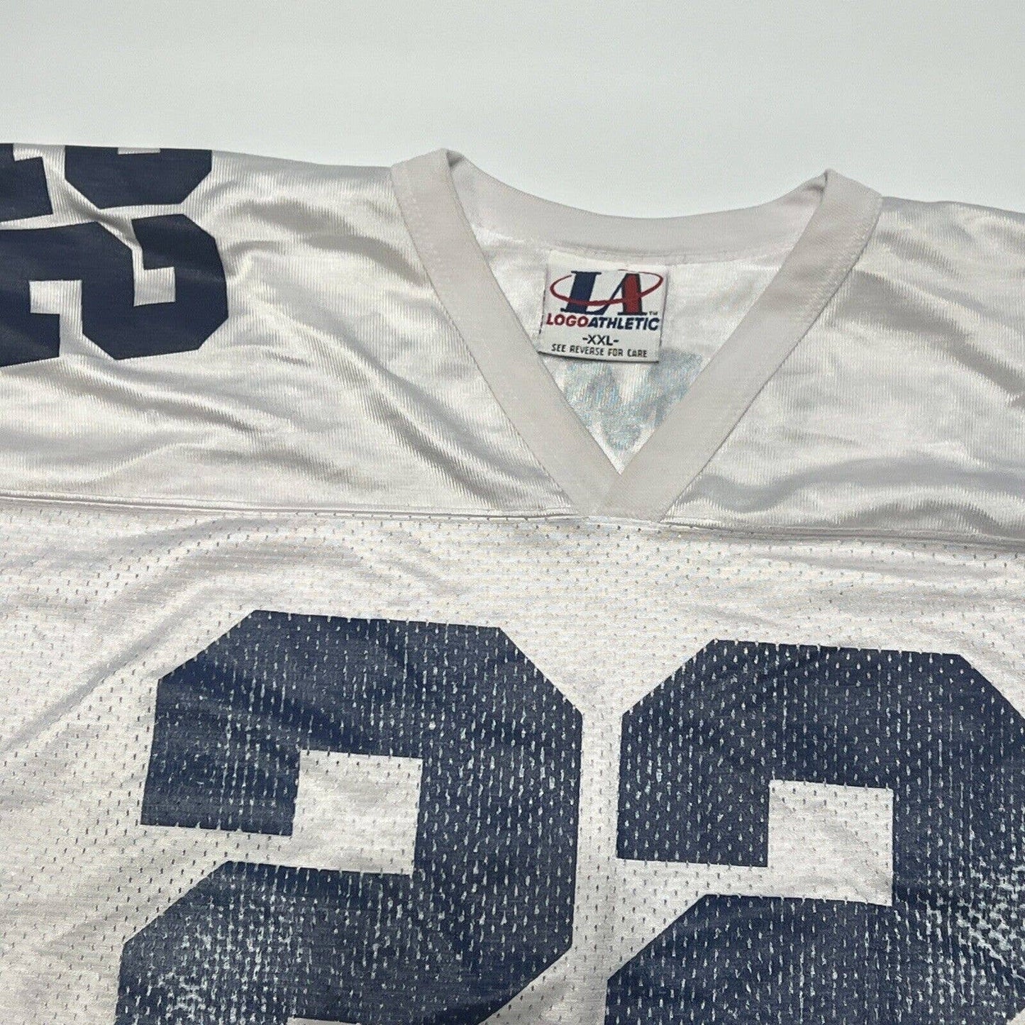 Vintage White Mens XXL #22 Emmitt Smith Jersey Logo Athletic NFL Dallas Cowboys