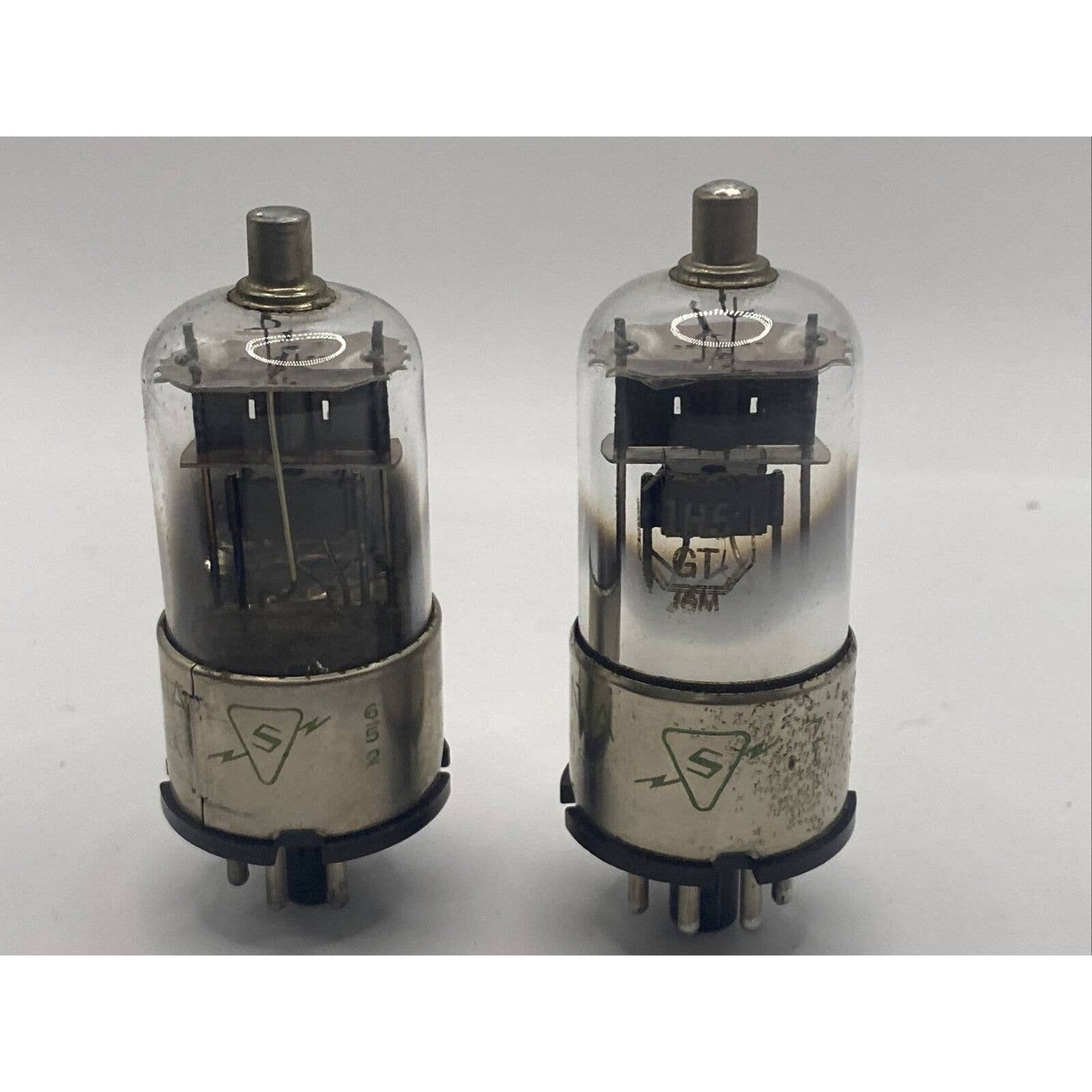 1H5GT 2 New Pair Sylvania Radio Audio Vacuum TV Tubes - Vintage - Rare
