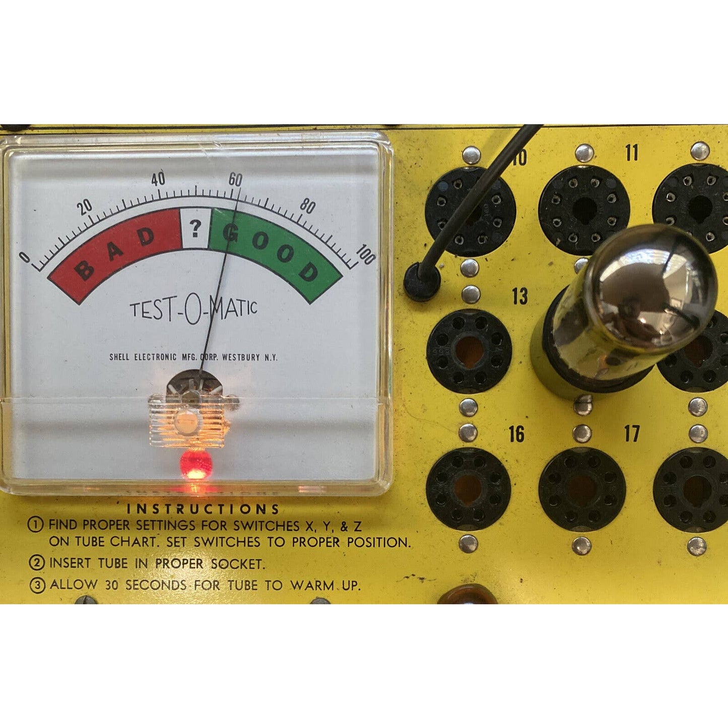 6BL7GTA Audio Vacuum Tube Tested With Photos Super Airline Wards
