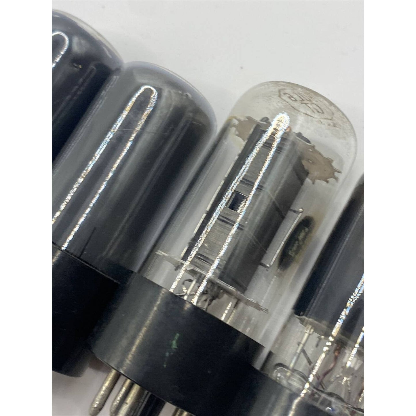 4 Vacuum Tubes 50L6/GT Cunningham Sylvania Chief + Vintage USA Electron Tubes 4!