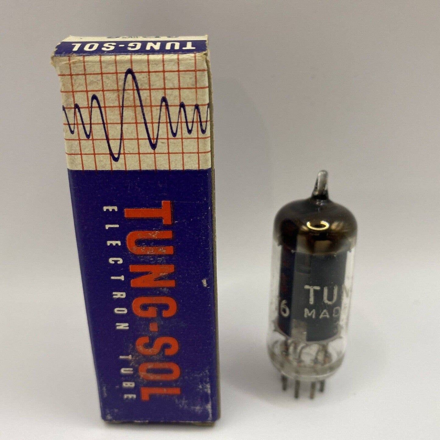 Vintage Tung-Sol Electron/ Vacuum Tube 3DT6 w/ Box TESTED With Photos!