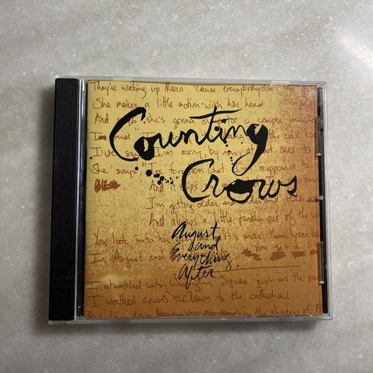 August And Everything After - Audio CD By Counting Crows - VERY GOOD