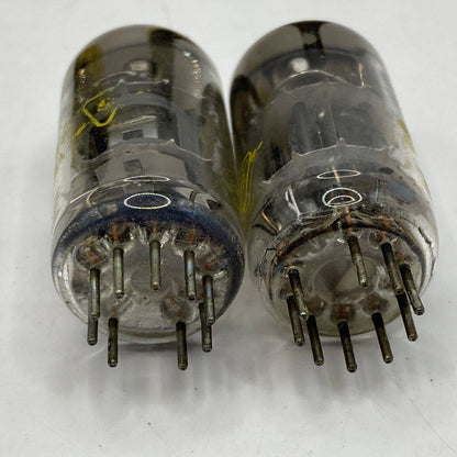 2 - Sylvania 6AM8A /6AM8 Vacuum Tube Amp Amplifier Ham Tested With Photos!