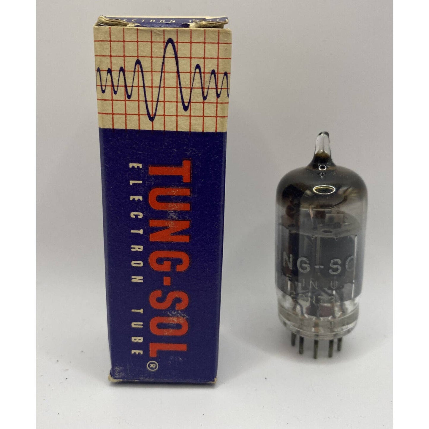 5AV8 Tung-Sol Electron/ Vacuum Tube w/ Box TESTED With Photos!