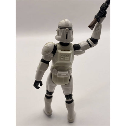 2004 Star Wars Clone Trooper Phase 2 Stormtrooper 3.75” Action Figure RotS NICE!