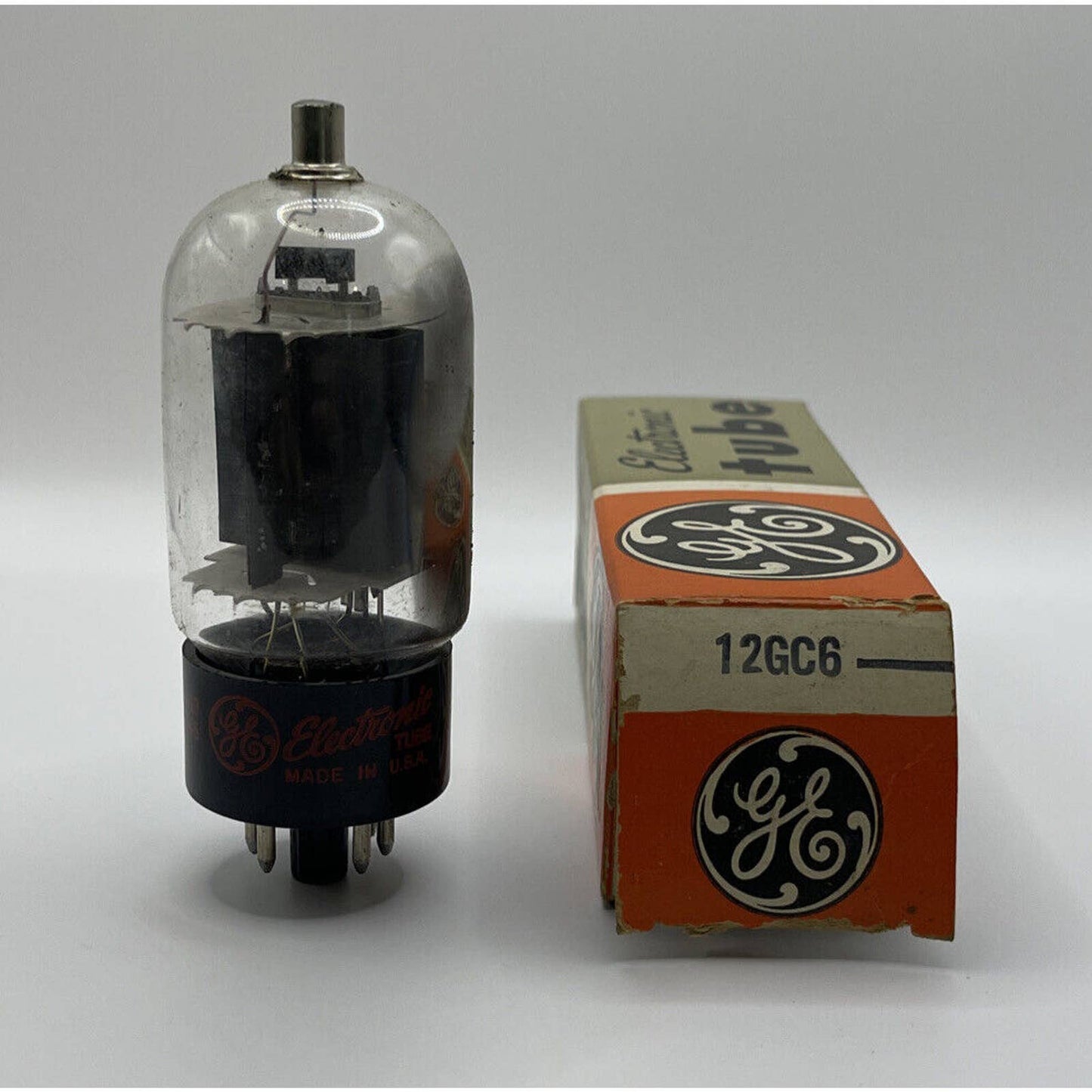 Vintage NOS GE General Electric 12GC6 Vacuum Tube Untested fast ship!