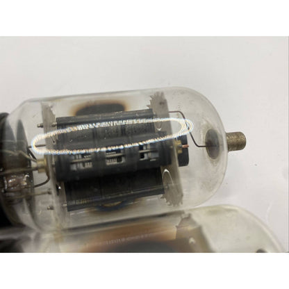 Lot Of 3 6CU6 6BQ6GA Vacuum Tubes - GE - Chief - W G & CO - USA Tested W Photos!