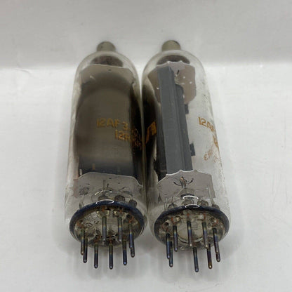 2 RCA 12AF3/12BR3/12RK19 Vacuum Tube Diode TV Valve - Tested With Photos!