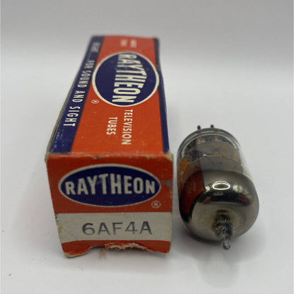 Vintage Raytheon Electron/ Vacuum Tube 6AF4A w/ Box TESTED With Photos!