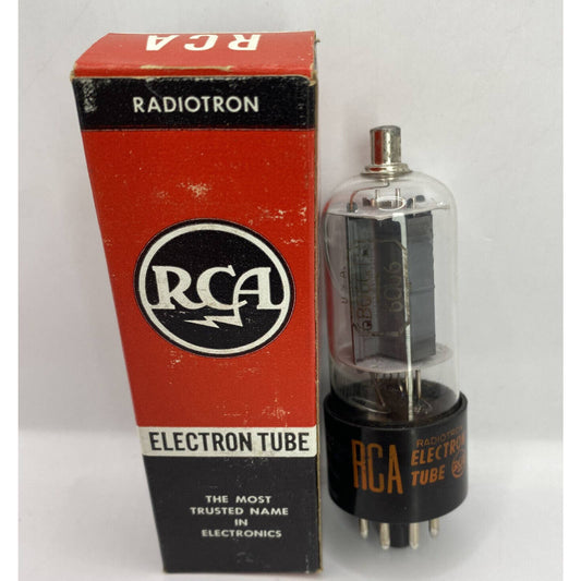 NOS RCA 6BQ6GTB/6CU6 VACUUM TUBE In Original Box - Tested With Photos