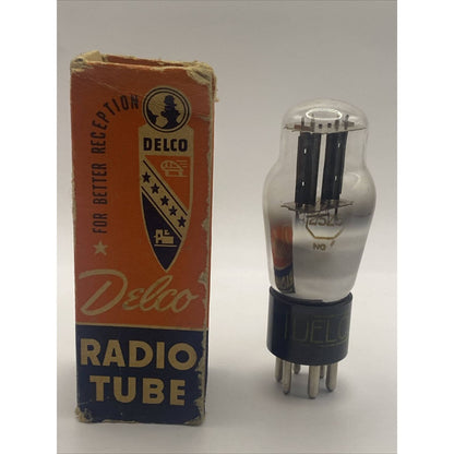 NOS DELCO 25Z5 RADIO VACUUM TUBE - Amplifier - Ham Radio TV - New old stock