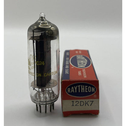 Raytheon 12DK7 Electron Vacuum Audio Amplifier Tube NOS