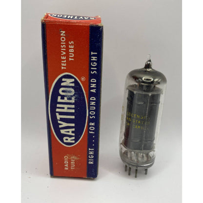 Vintage Raytheon Electron/ Vacuum Tube 6BK5 w/ Box TESTED With Photos!