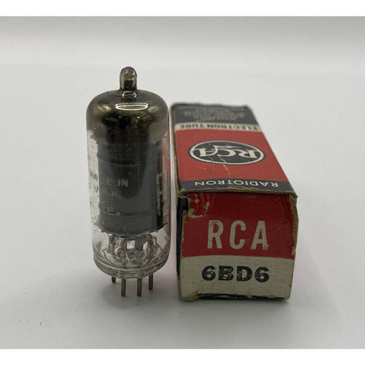 RCA VACUUM ELECTRON Radio Vacuum TUBE 6BD6 NOS NEW