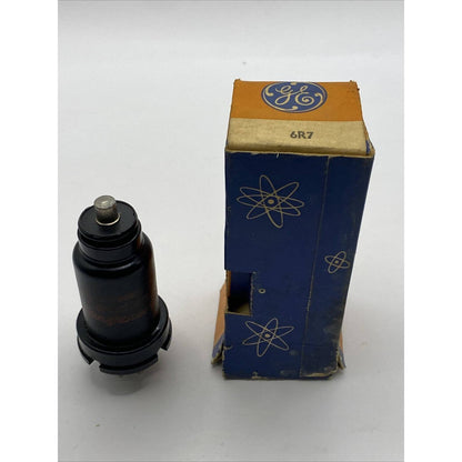 GE Westinghouse 6R7 vacuum tube - Amplifier - Radio - Tv Valve - In Box TESTED!