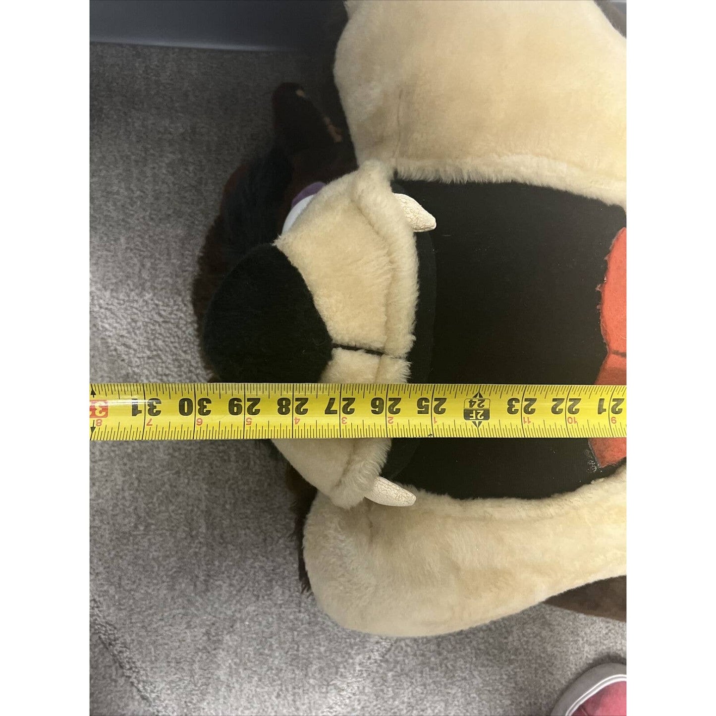 Super Rare 1992 Warner Bros Looney Tunes Taz Tasmanian Devil Jumbo Plush Doll