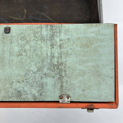 Vintage General Electric Vacuum Tubes Transistor Valves Repairman Carrying Case