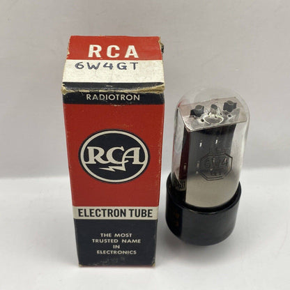 RCA 6W4GT Vintage Vacuum AUDIO Tubes NOS - Tested With Photos!