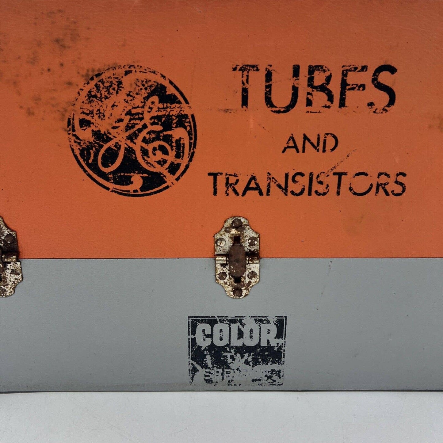 Vintage General Electric Vacuum Tubes Transistor Valves Repairman Carrying Case