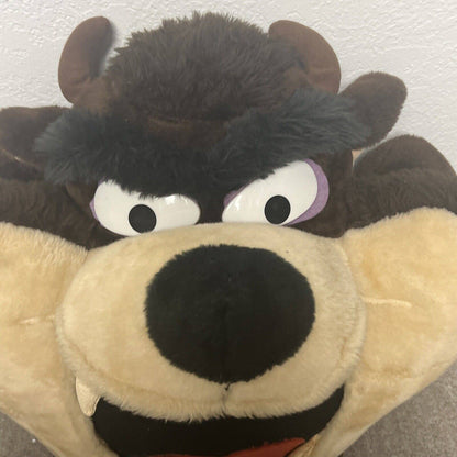 Super Rare 1992 Warner Bros Looney Tunes Taz Tasmanian Devil Jumbo Plush Doll