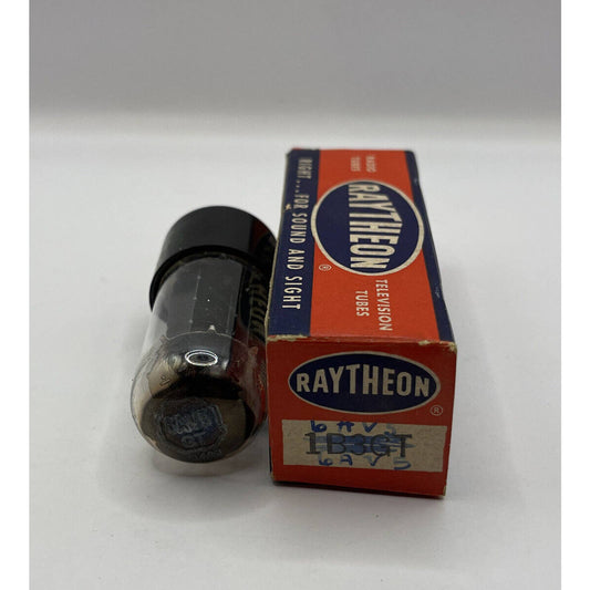 6AV5 Raytheon Electron/ Vacuum Tube 6AV5 w/ Box TESTED With Photos!