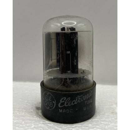 Vintage GE General Electric Electron/ Vacuum Tube 6X5GT TESTED With Photos!