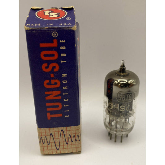 Vintage Tung-Sol Electron/ Vacuum Tube 5BT8 w/ Box TESTED With Photos!