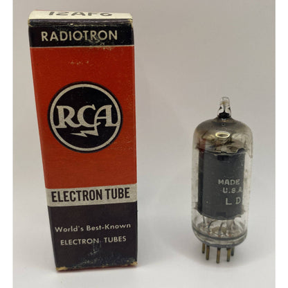 12AF6 New RCA Vacuum Tube In Box Amplifier Radio Valve