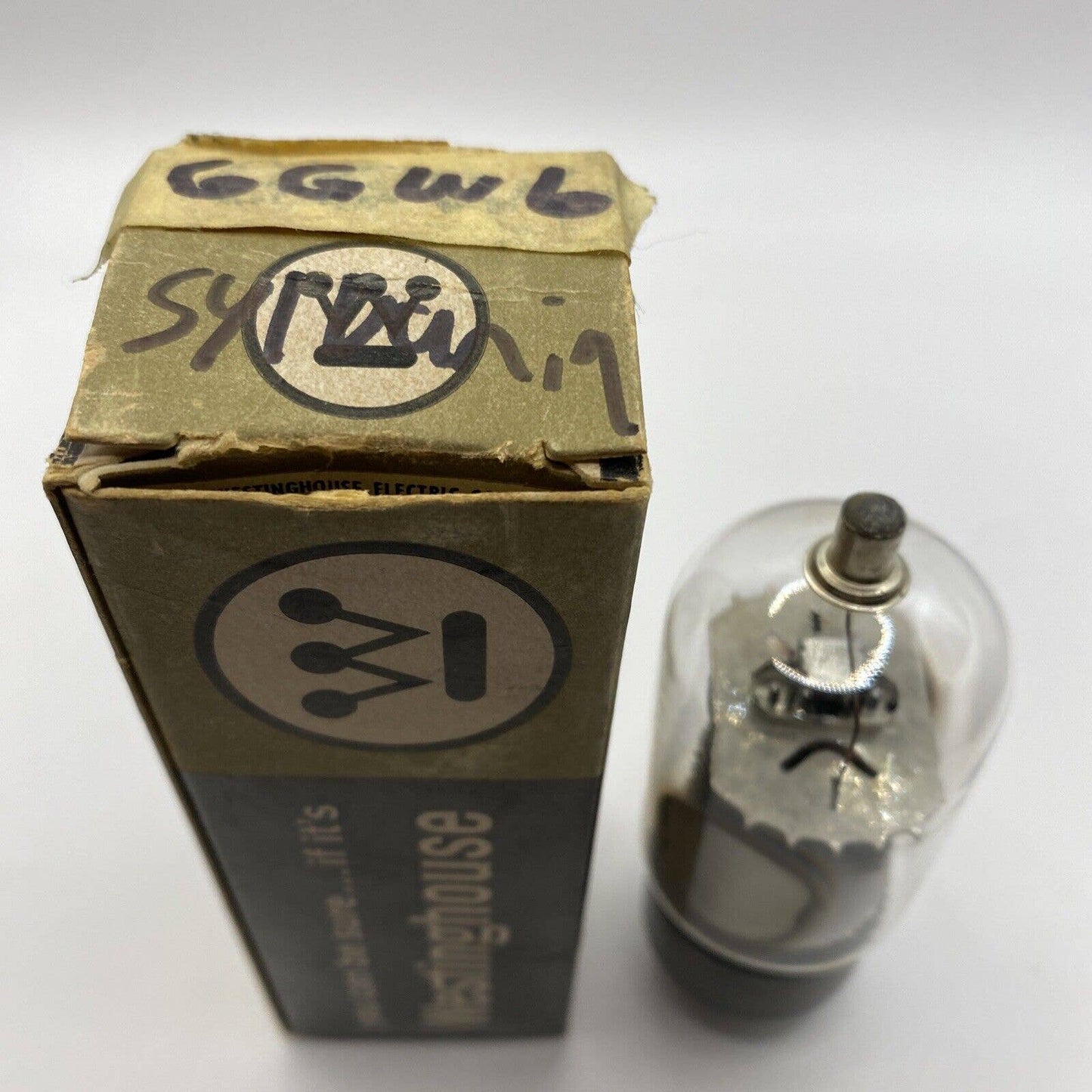Sylvania 6DQ6B 6GW6 Vacuum Tube - Amp Amplifier Ham Radio Valve Tested W Photos!