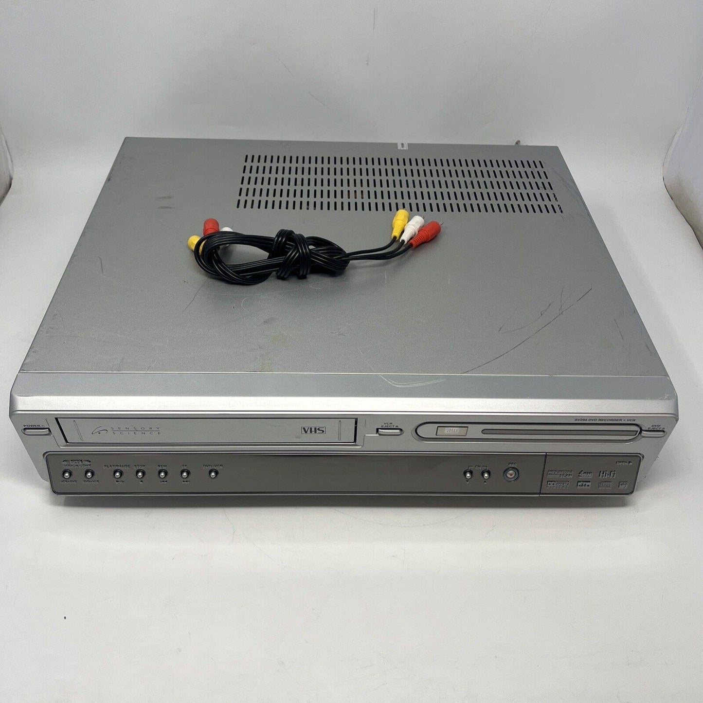 Sensory Science Model SV294 Combo DVD Recorder & VHS Recorder VCR HI-FI Player